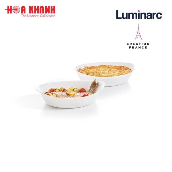 Khay Nướng Thủy Tinh Luminarc Smart Cusine Oval 38*23CM - N3486