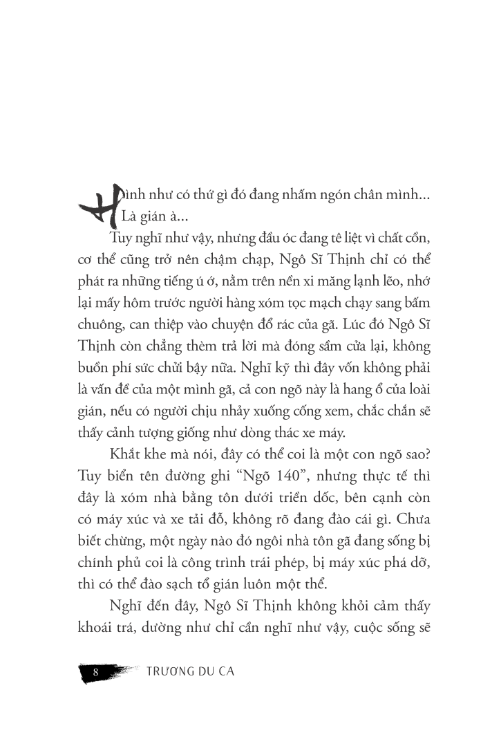 Ảo Thanh Chết Chóc - Trương Du Ca