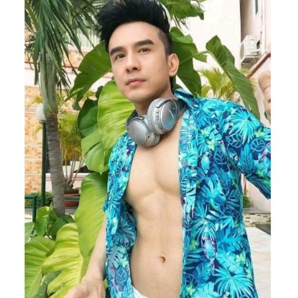 Áo sơ mi biển, xanh vẹt
