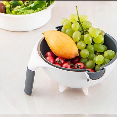 Bộ Dụng Cụ Nạo Rau Củ Quả Kèm Rổ Đa Năng Tiện Dụng - Hàng Chất Lượng