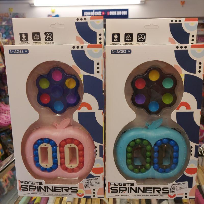 Đồ Chơi Spinner và Ráp Bi Hình Trái Táo