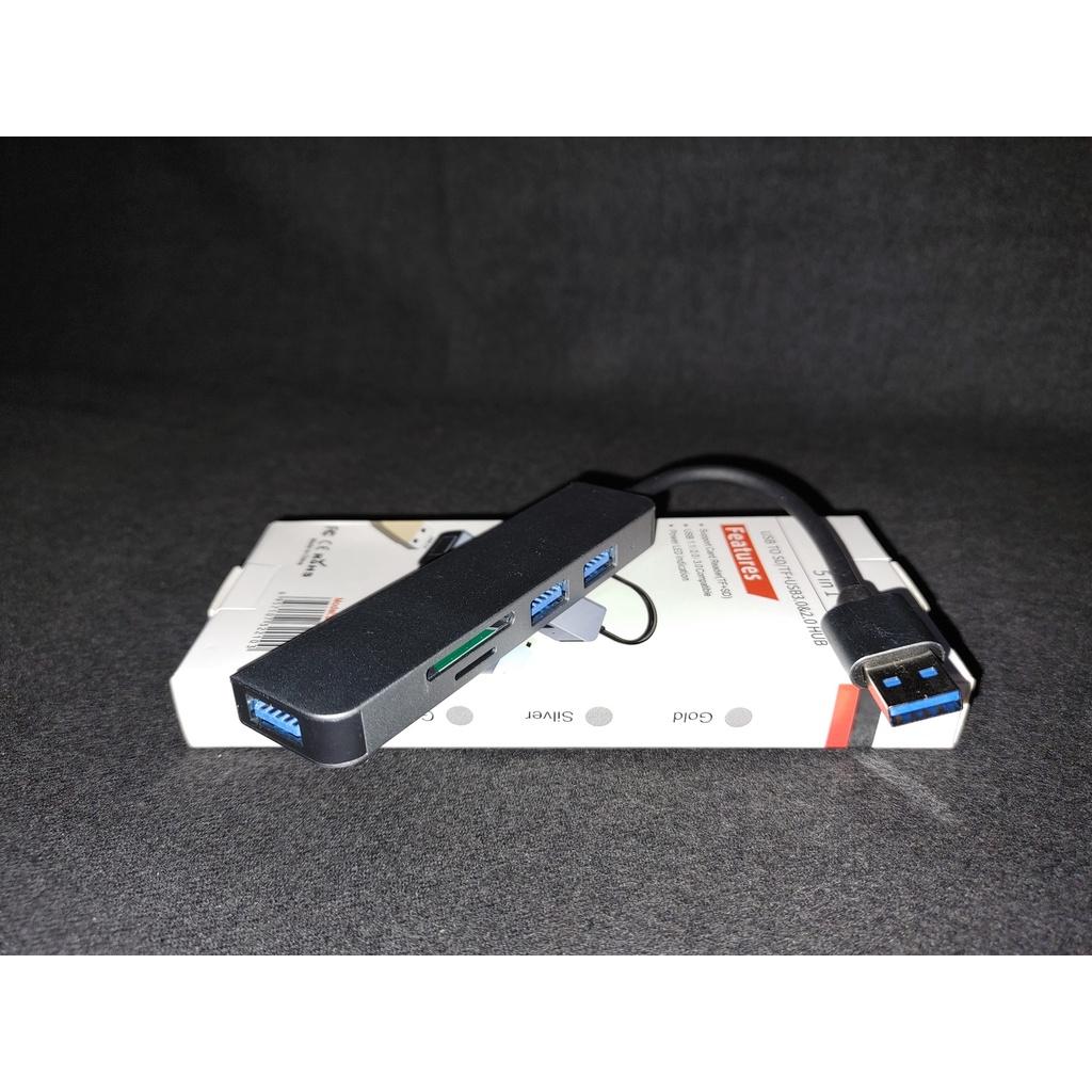 Bộ Chia USB - Hub USB to USB/ SD/ 3.0 - 5 in 1