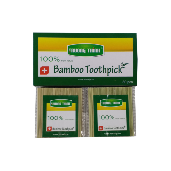 [ HOT ] Tăm VIP Xỉa Răng Cao Cấp Thương Hiệu Nổi Tiếng TRƯỜNG THỊNH 100% Cật Giang – [Loại Đặc Biệt] Hộp 30 Gói.