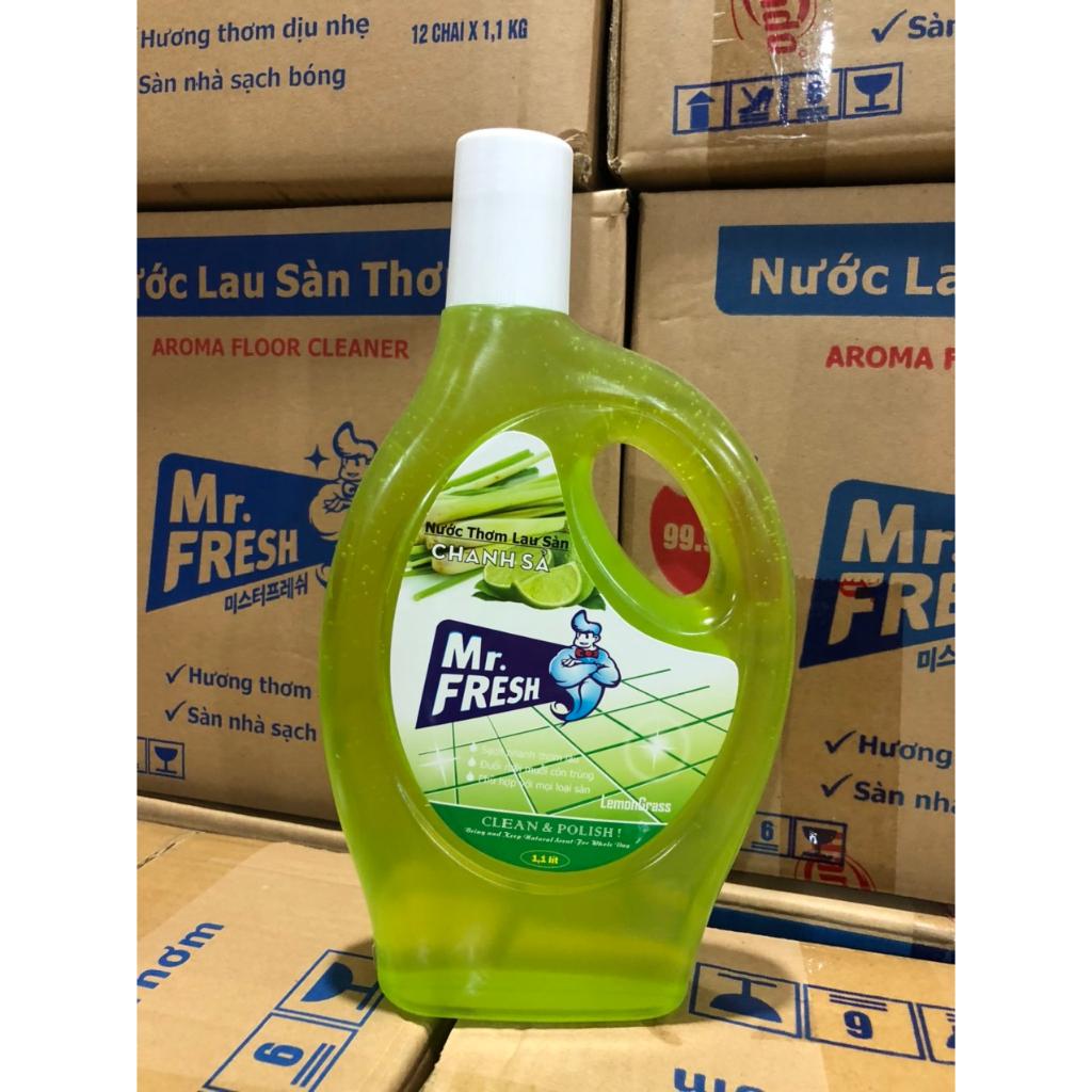 Nước thơm lau sàn Mr.Fresh 1.1L Hương Ccam Quế