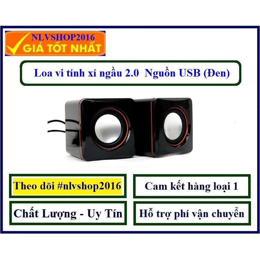 LOA XÍ NGẦU SPEAKER MINI 2.0 - LOA VI TÍNH LAPTOP TIỆN DỤNG