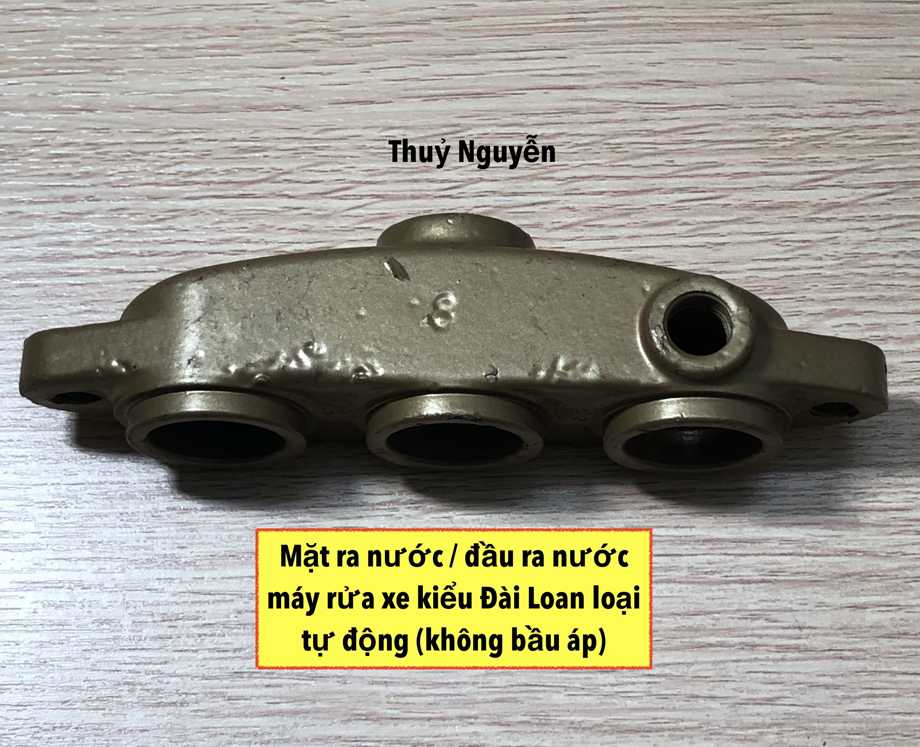 Mặt ra nước/ Đầu ra nước máy rửa xe kiểu Đài Loan loại tự động 1hp và 2hp