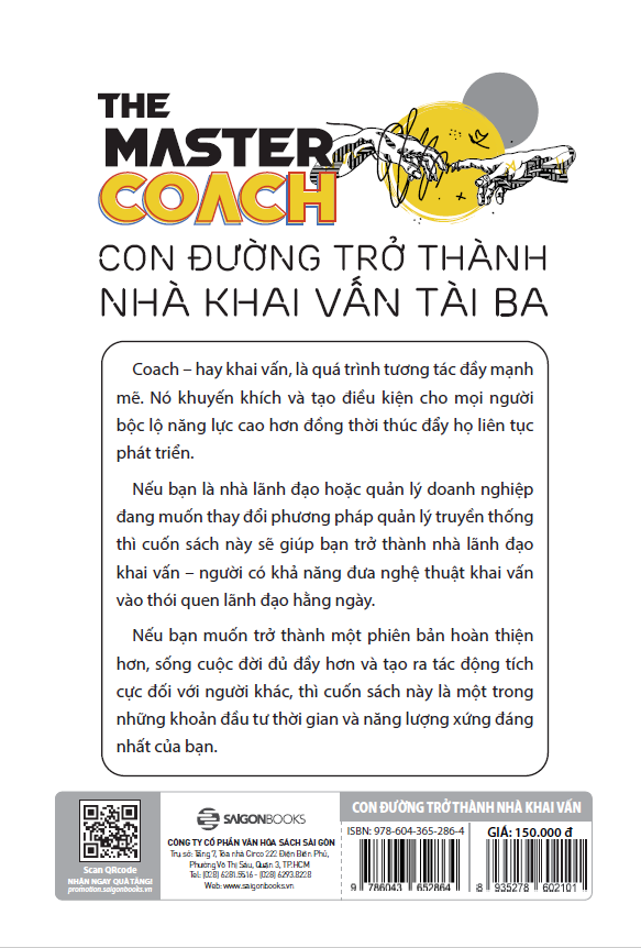 The Master COACH: Con Đường Trở Thành Nhà Khai Vấn Tài Ba -  đưa nghệ thuật khai vấn vào thói quen lãnh đạo hằng ngày