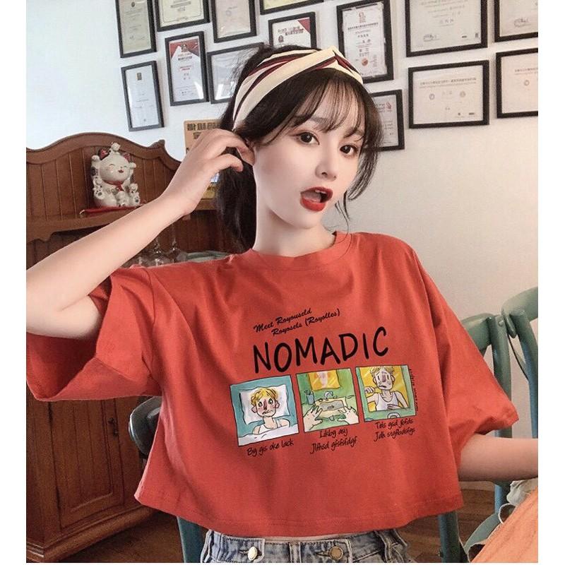 Croptop nữ Áo crop Nomadic form rộng siêu xinh