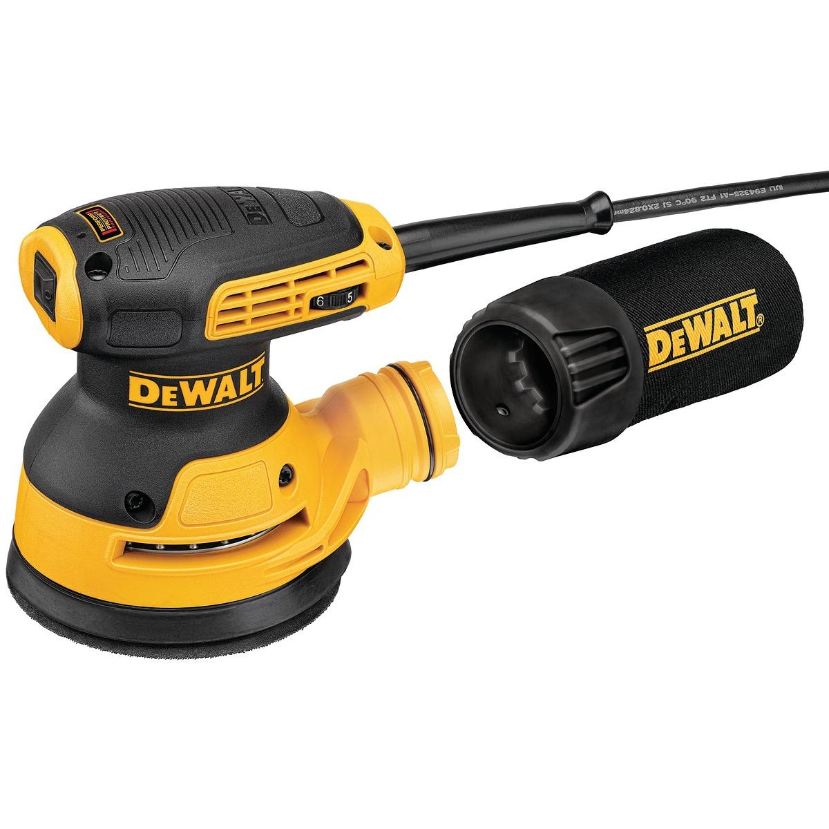 THÂN MÁY CHÀ NHÁM PIN CẦM TAY 280W-125MM DEWALT DWE6423-B1- HÀNG CHÍNH HÃNG