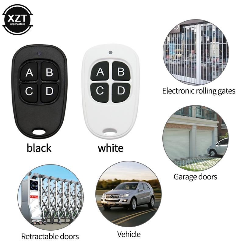 Đại học 433MHz sao chép không dây điều khiển từ xa 4 khóa Bản sao điều khiển điều khiển từ xa cửa nhà để xe điều khiển từ xa