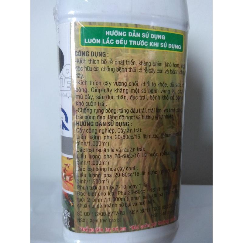 Phân bón lá ROOT PLEX chiết xuất từ tảo biển mát bông mát trái - chai 1 lít