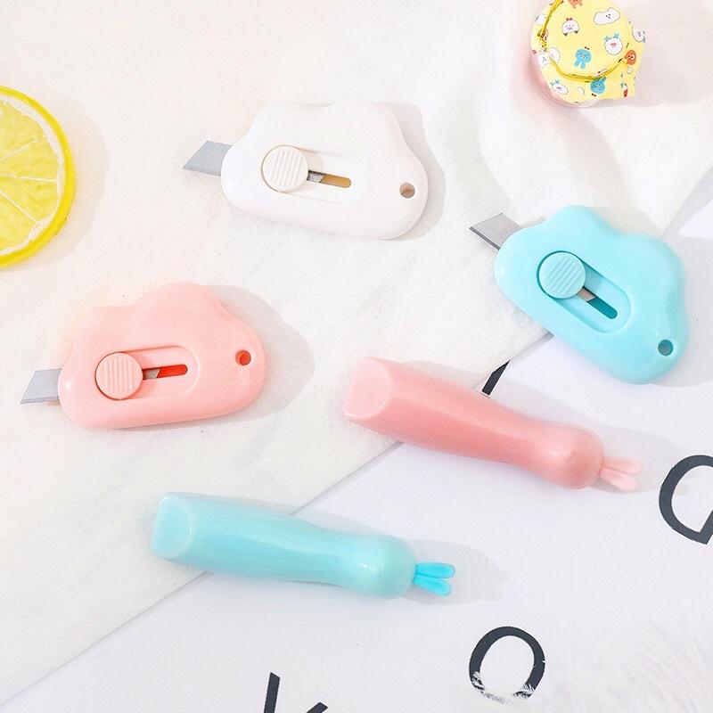 Dao Rọc Giấy Mini Bỏ Túi Hình Đám Mây Đáng Yêu