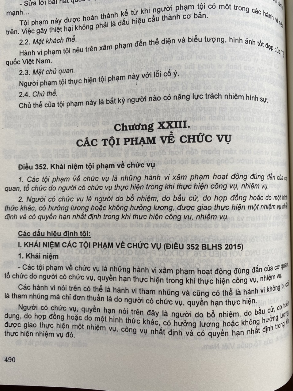 Phương Pháp Định Tội Danh Với 538 Tội Phạm Trong Bộ Luật Hình Sự Năm 2015 Sửa Đổi Đổ Sung Năm 2017