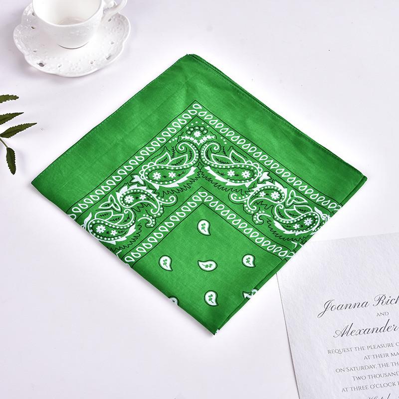 Khăn Bandana ( Khăn Turban EXO) Chất Liệu Cotton 55x55cm Màu Xanh Đen - Mã B000