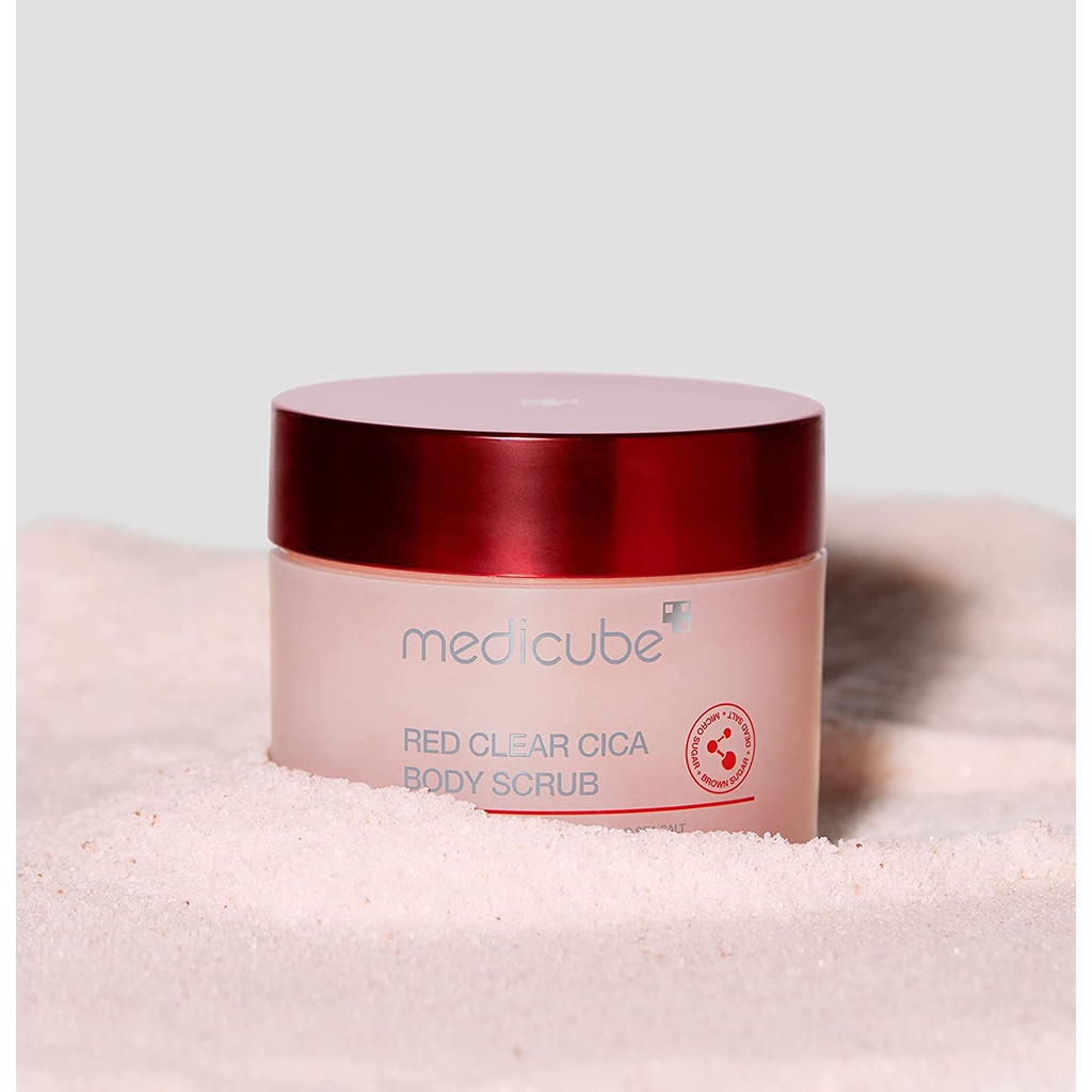 Tẩy da chết toàn thân Medicube Red Clear Cica Body Scrub 200g