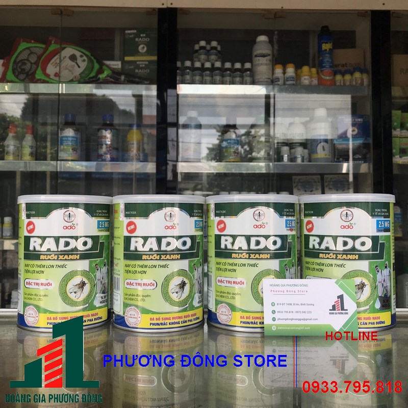Thuốc diệt ruồi dạng bả RADO Ruồi xanh_ 400g