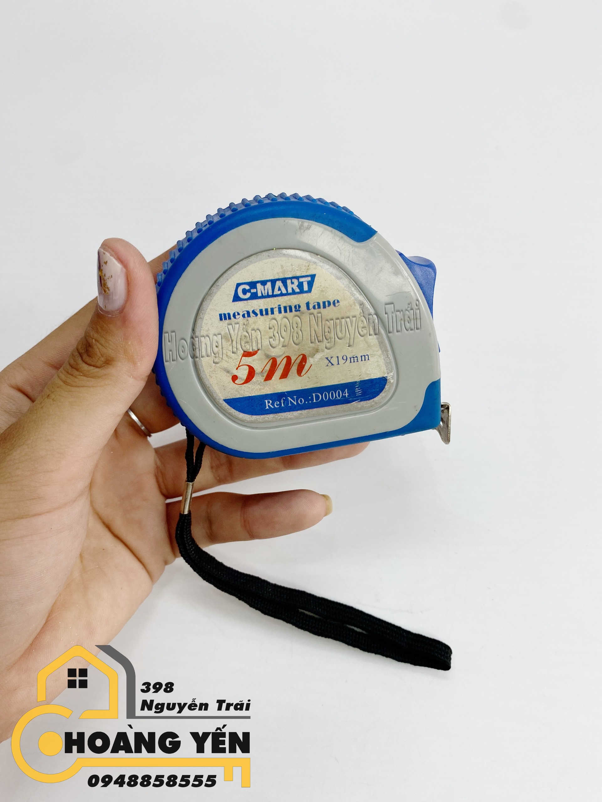 Bộ dụng cụ gia dụng 8 món Bộ dụng cụ sửa chữa 8 món tua vít cờ lê dao rọc giấy kìm bút thử điện thước dây C-Mart K0001