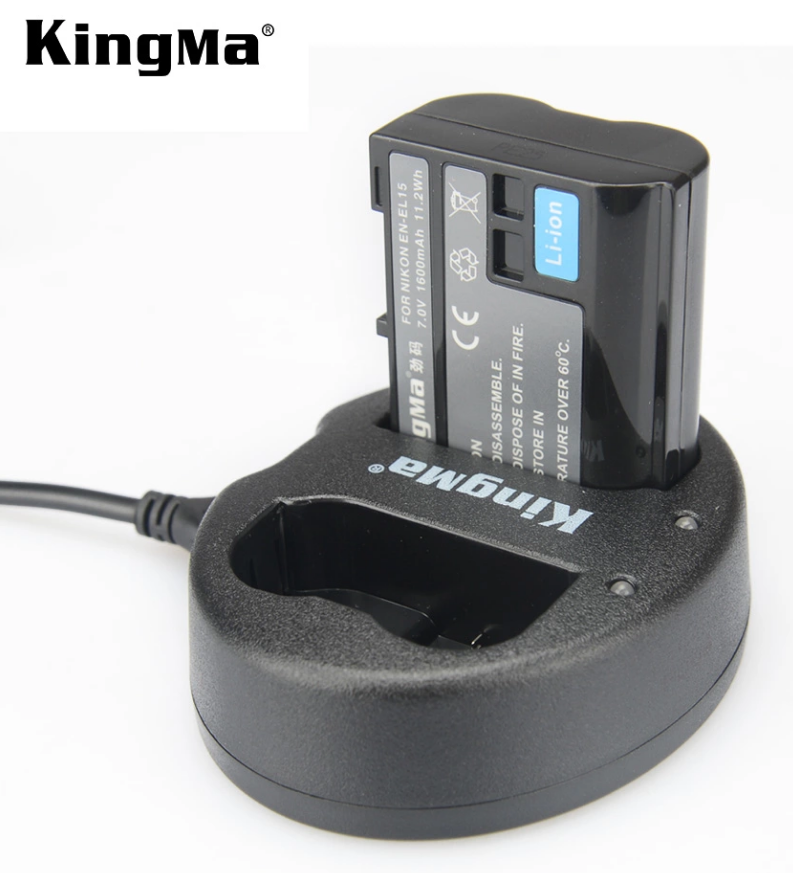 Pin Máy Ảnh Kingma EN-EL15 dùng cho máy ảnh Nikon D7000/D7100/D7200/D600/D610/D800/D810 - hàng chính hãng