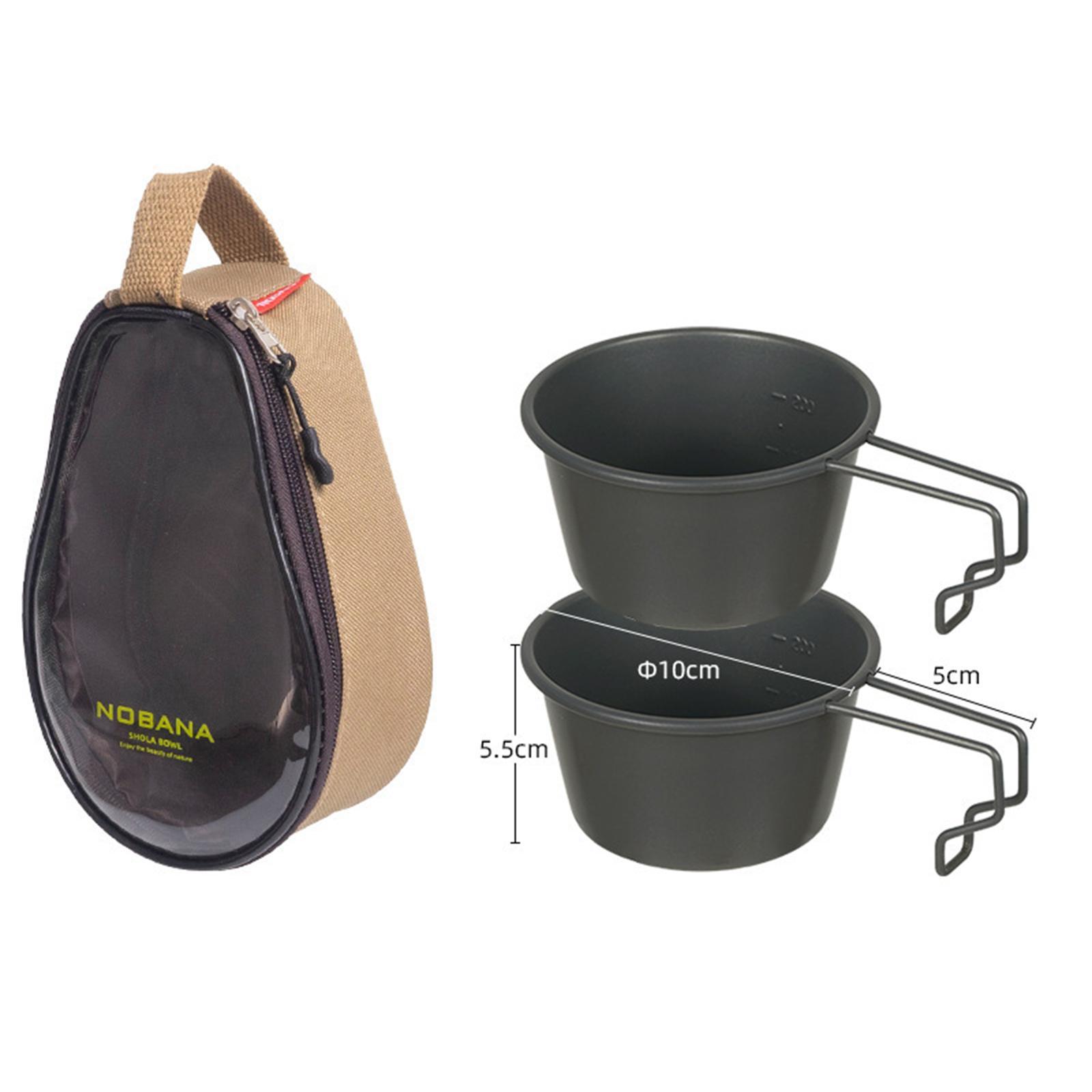 Stainless Steel Bowl, Camping Cup for Outdoor, Camping, Hiking