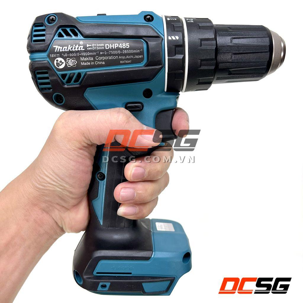 Máy khoan búa và vặn vít dùng pin LXT 18V Makita DHP485Z | DCSG