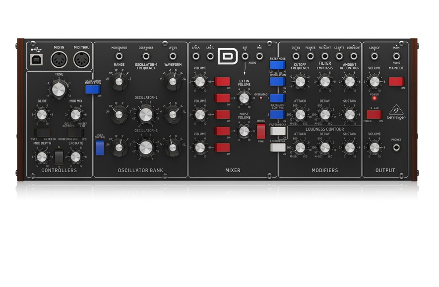 Behringer MODEL D Analog Synthesizer - Hàng Chính Hãng