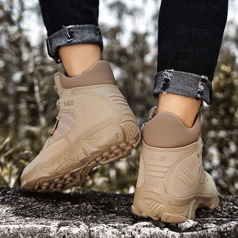 Giày đi bộ đi bộ đường dài ngoài trời mới của nam giới Giày thể thao đi bộ đường dài ngoài trời Men's Sune Color: ka qi Shoe Size: 45