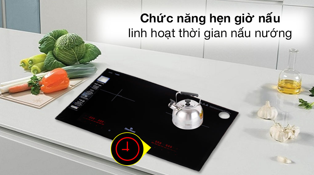 Bếp từ đôi lắp âm Bluestone ICB-6948 - Hàng chính hãng