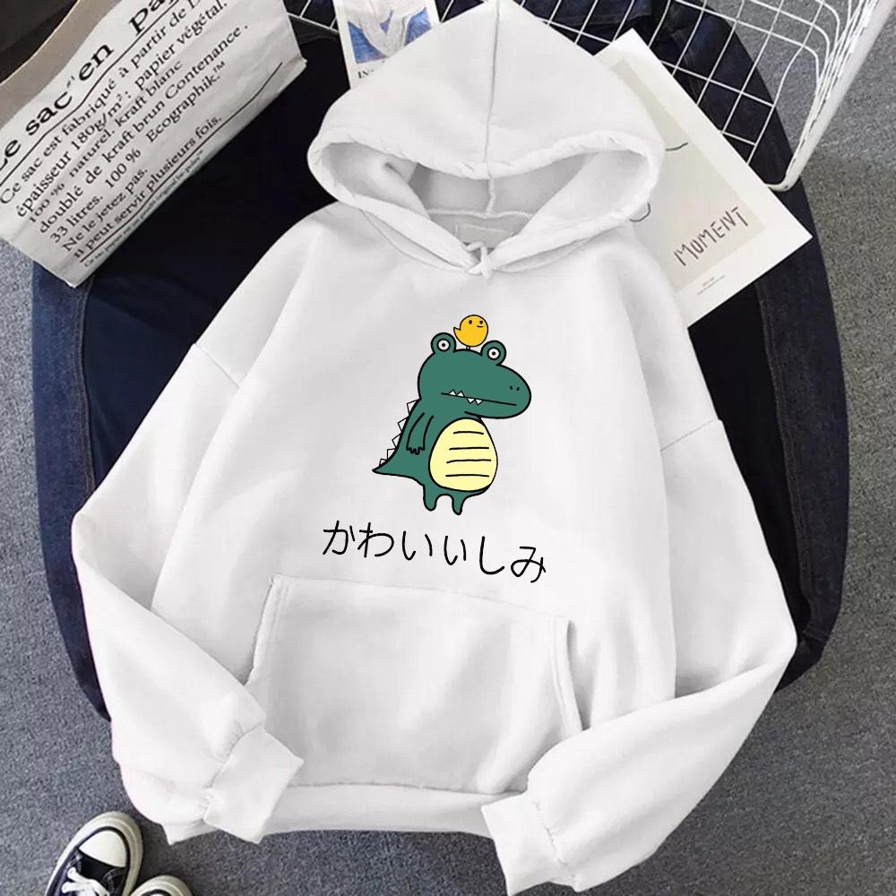 ÁO HOODIE NAM NỮ IN KHỦNG LONG (NHIỀU MÀU)