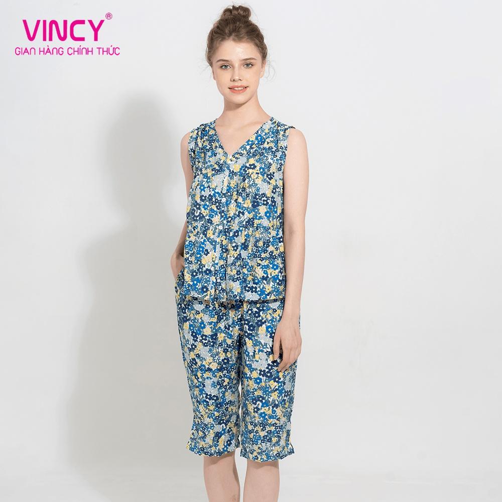 Bộ Đồ Kate Lửng Nữ Vincy Thoáng Mát BKL150S21