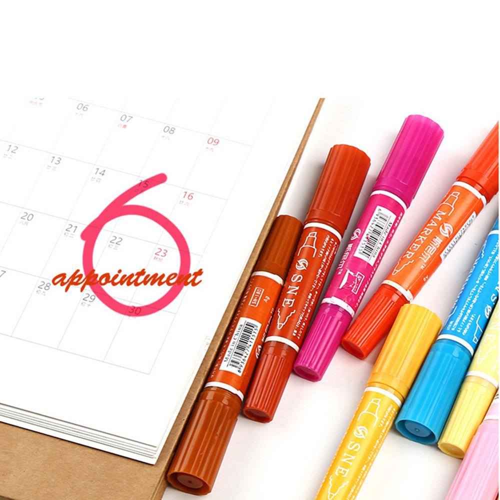 Bút Hightlight 2 đầu - Nhiều màu - 24 chiếc