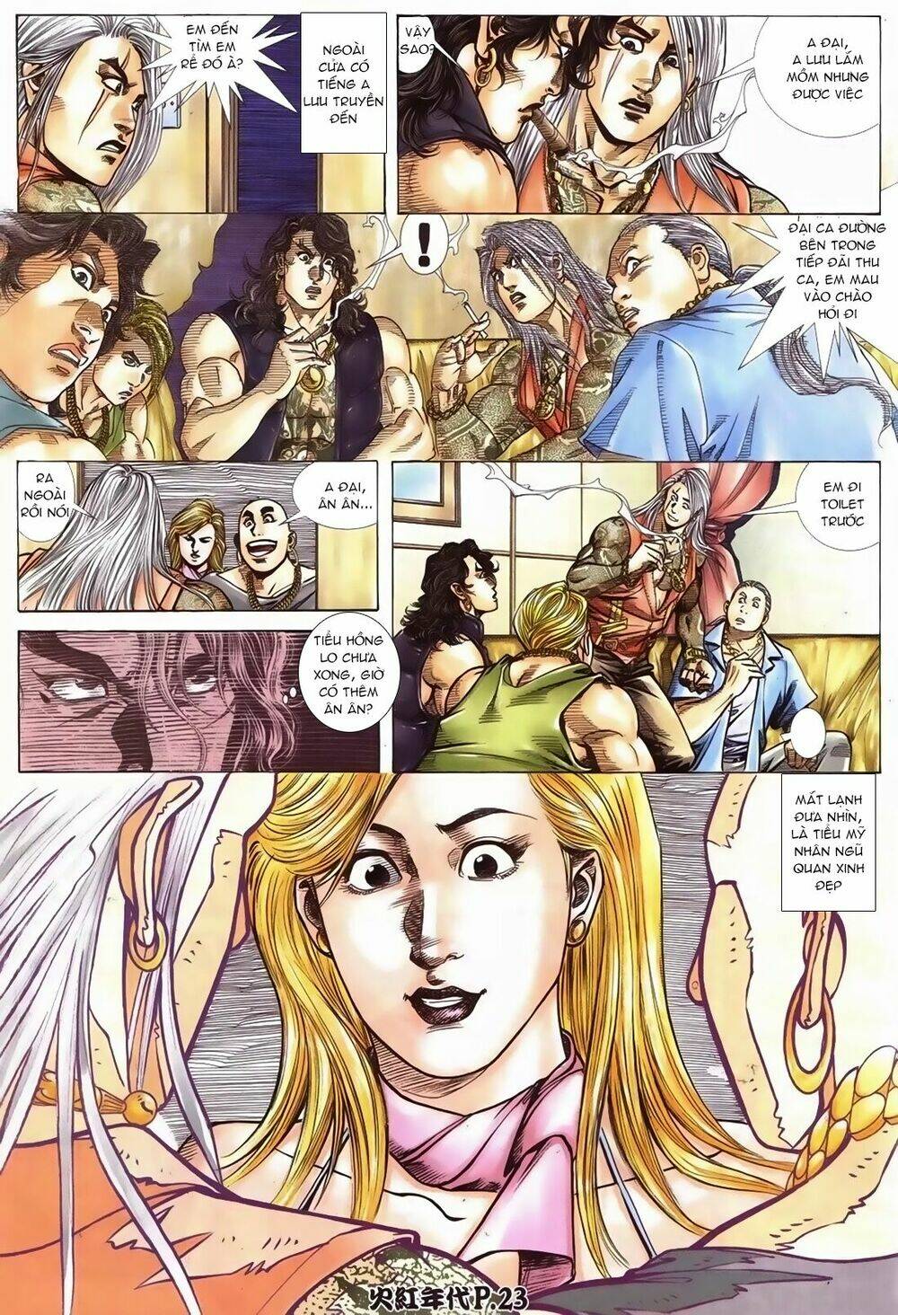 hỏa hồng niên đại hắc cốt đường chapter 100 20