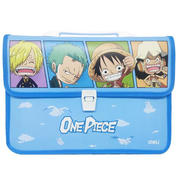 Cặp Học Sinh A4 One Piece - Deli EF620