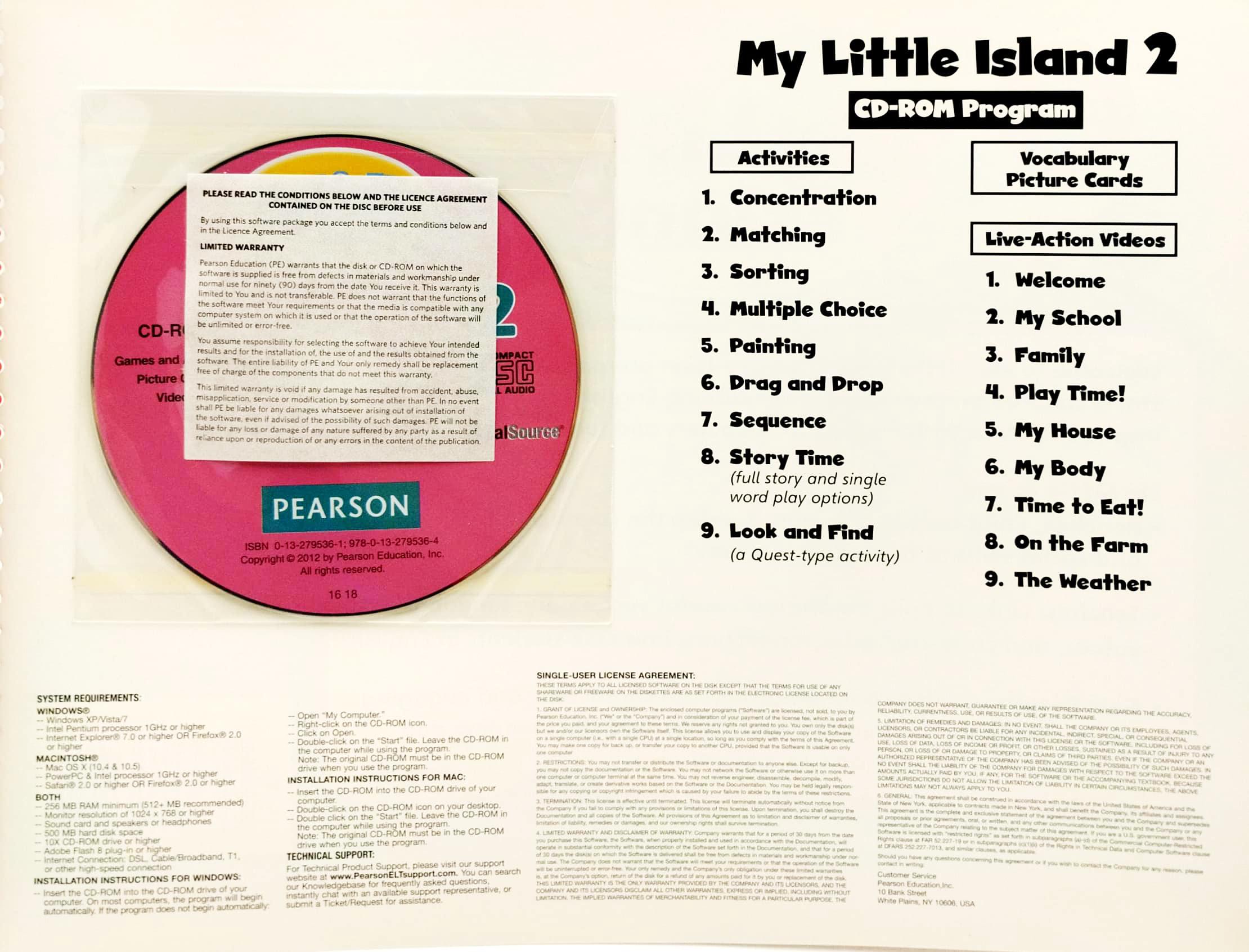 My Little Island (Ame) 2: Value Pack (Student Book With Activity Book)