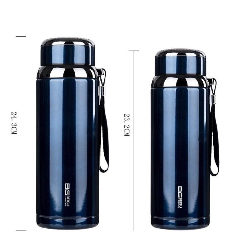 Bình Giữ Nhiệt Nóng Lạnh Lõi Inox 304 chống Gỉ -N5 (800 - 1000 - 1500ml