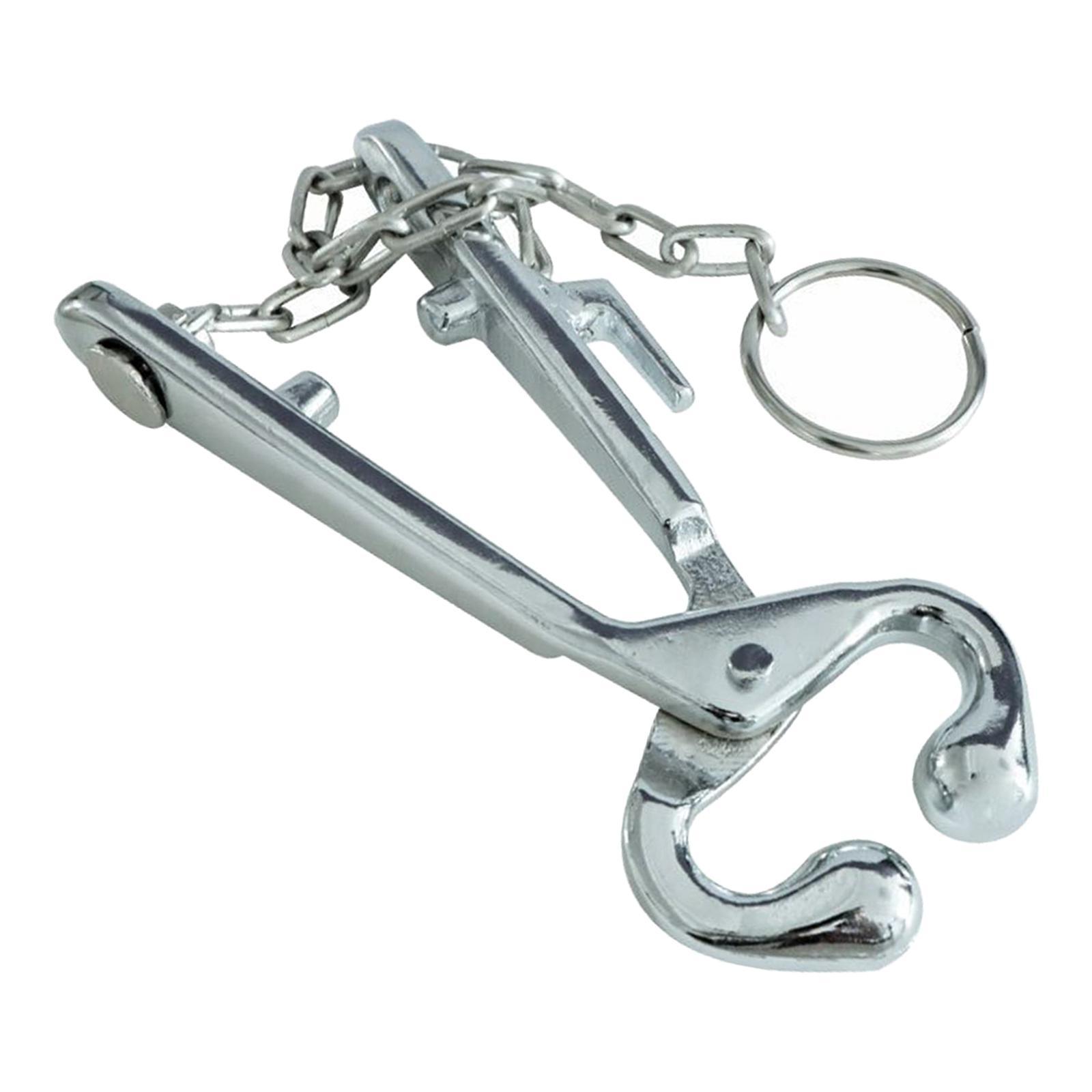 Alloy Cow Nose Pliers Cattle Pulling Tools Nose Circle for Farming Animals
