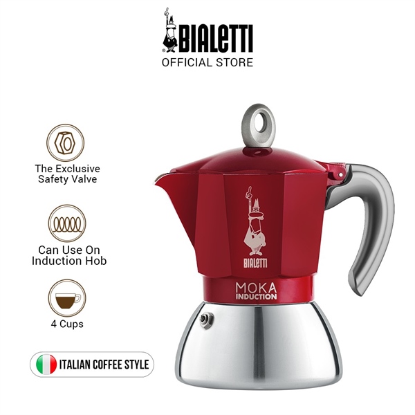 Ấm pha cà phê bếp từ Bialetti Moka Induction - 4 cups