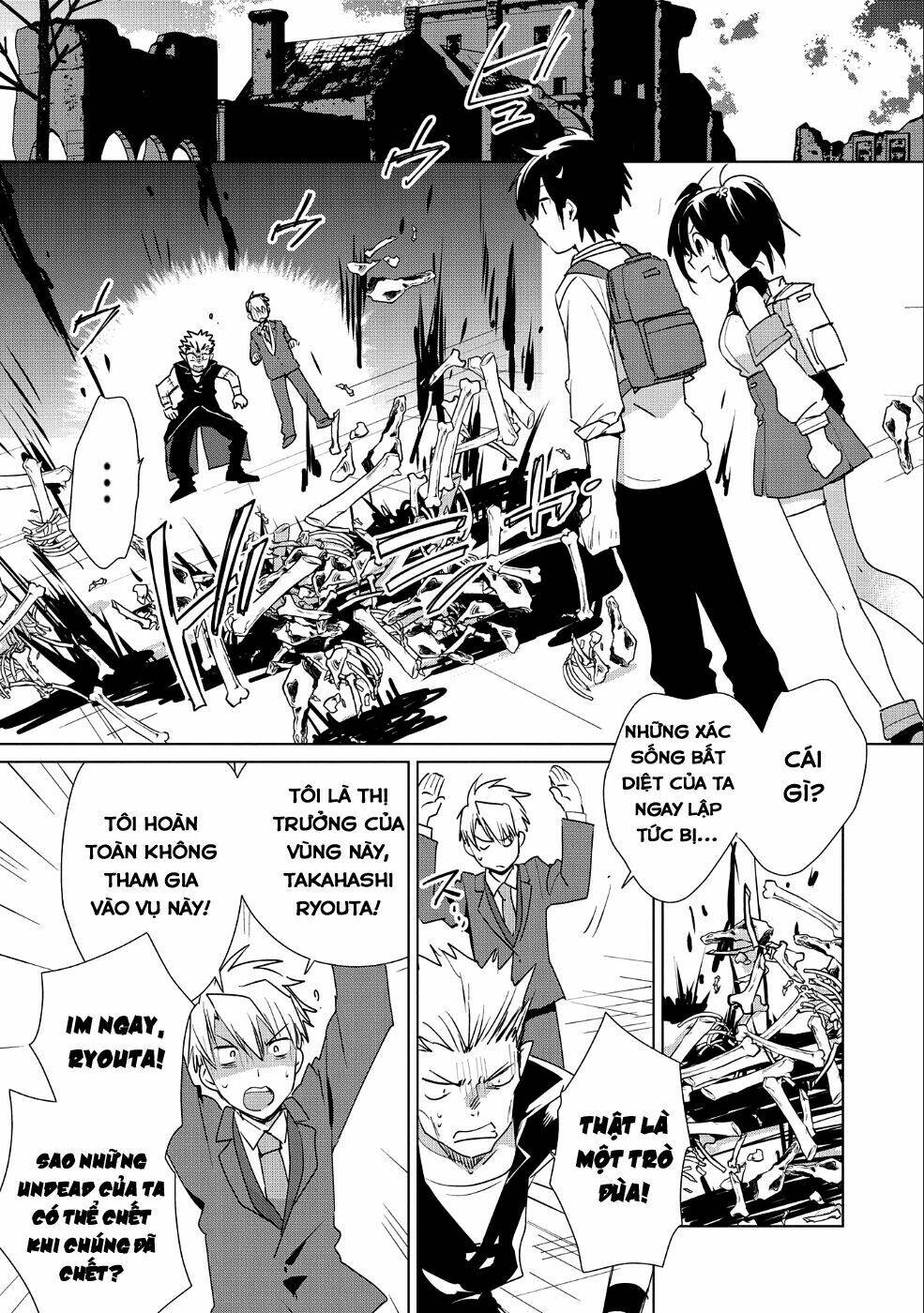 Sokushi Cheat Ga Saikyou Sugite, Isekai No Yatsura Ga Marude Aite Ni Naranai N Desu Ga Chapter 12 - Trang 3