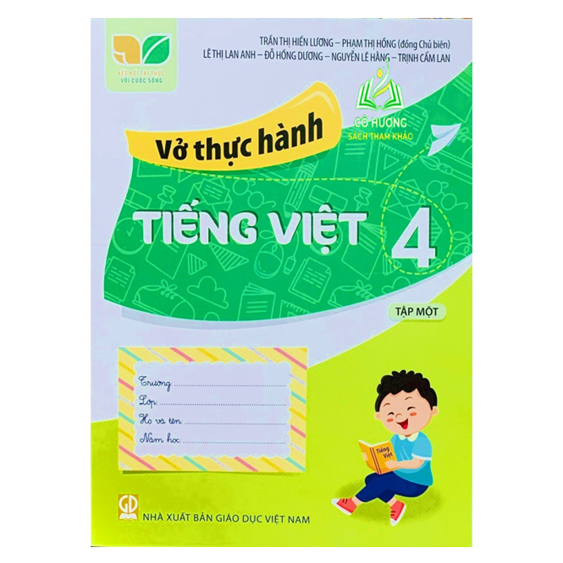 Sách - Combo vở thực hành tiếng việt 4 - tập 1 + 2