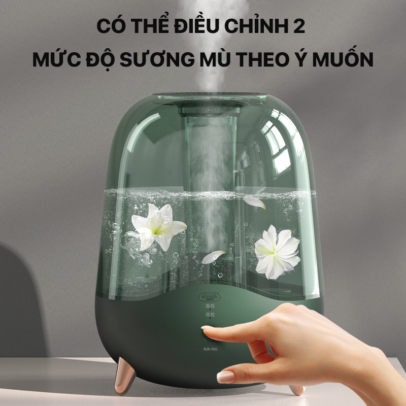 Máy tạo độ ẩm không khí Deerma 5L DEM F329 - Hàng chính hãng