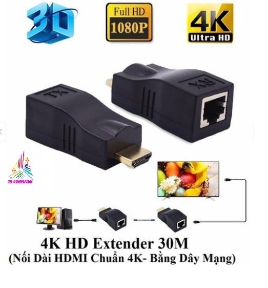 Bộ Nối Dài HDMI qua Lan RJ45 chuẩn 4k