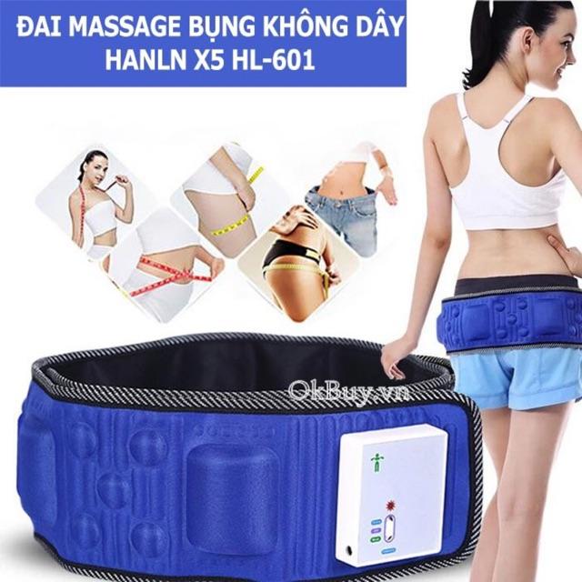 Đai massage bụng không dây pin sạc X5 HL