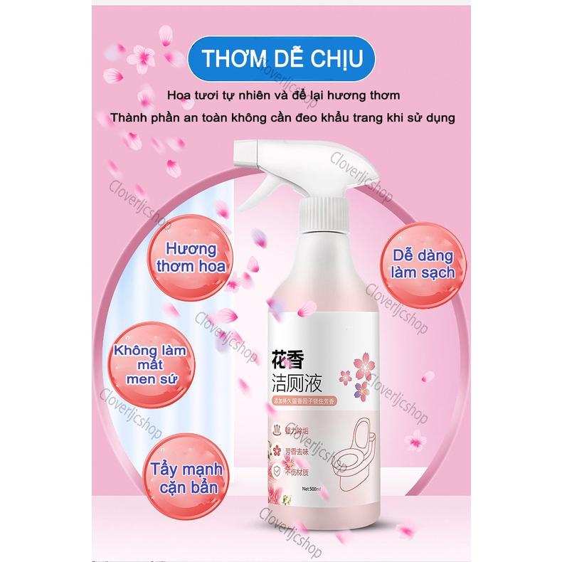 CHAI XỊT TẨY RỬA NHÀ VỆ SINH, Phòng tắm HOA ANH ĐÀO