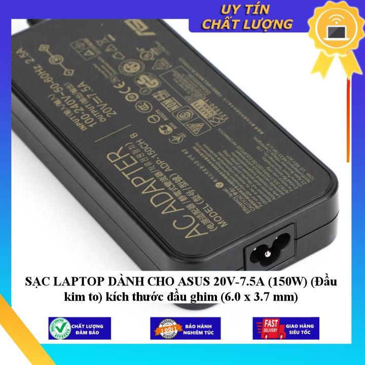 SẠC LAPTOP dùng cho ASUS 20V-7.5A kích thước đầu ghim - Hàng Nhập Khẩu New Seal