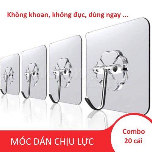 Combo 20 Móc dán thần thánh siêu chịu lực