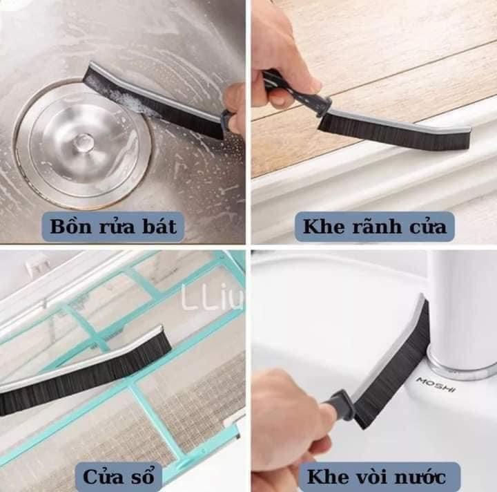 Bàn Chải Vệ Sinh Khe Hở Góc Chết Đa Năng Cọ Vệ Sinh,Khe Nhà Tắm,Khe Cửa Nhà Bếp Nhỏ Gọn Tiện Lợi