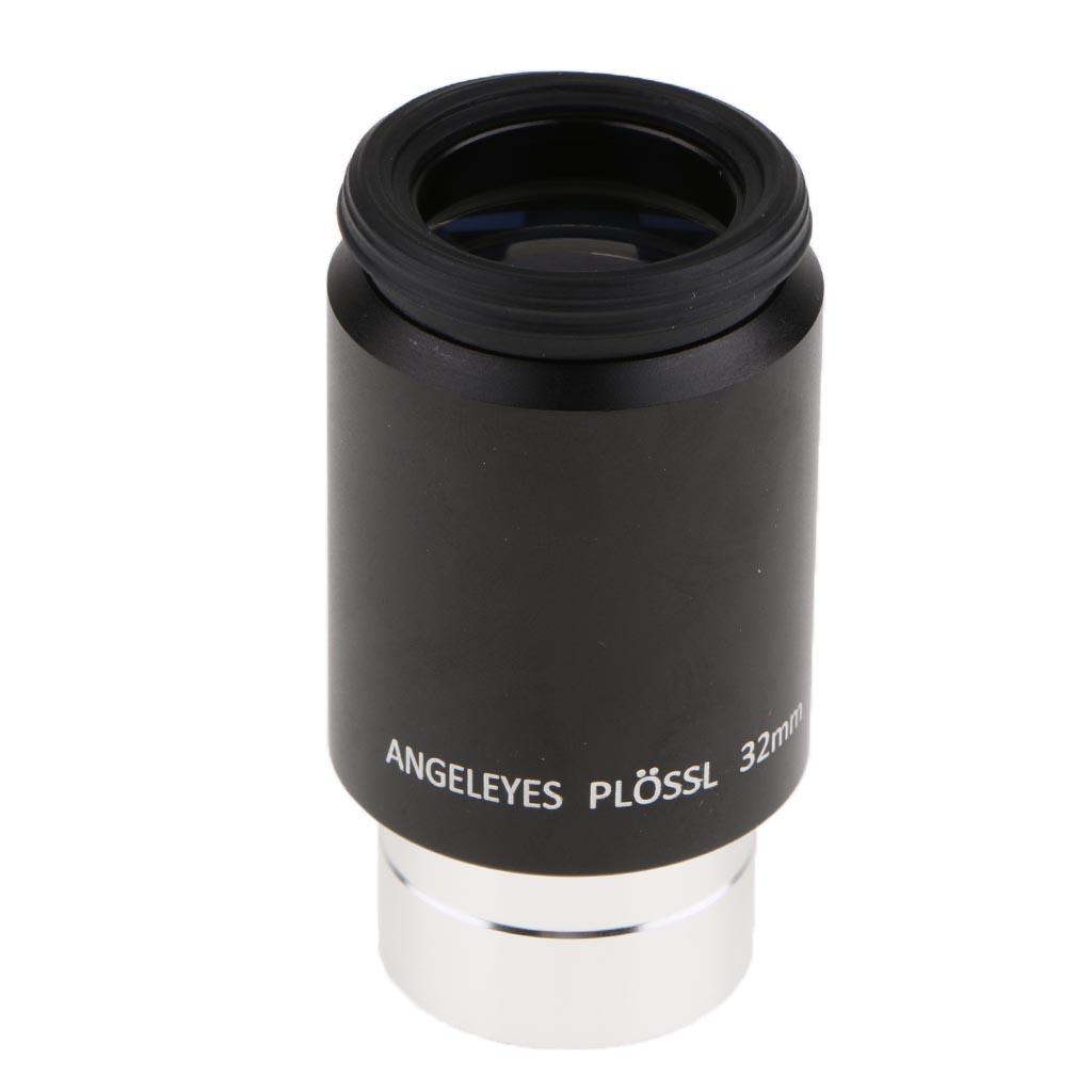 Telescope Eyepiece Barlow Lens 1.25inch 5X & 3X Magnification + Plossl PL32mm Focal Length 52 Degree View