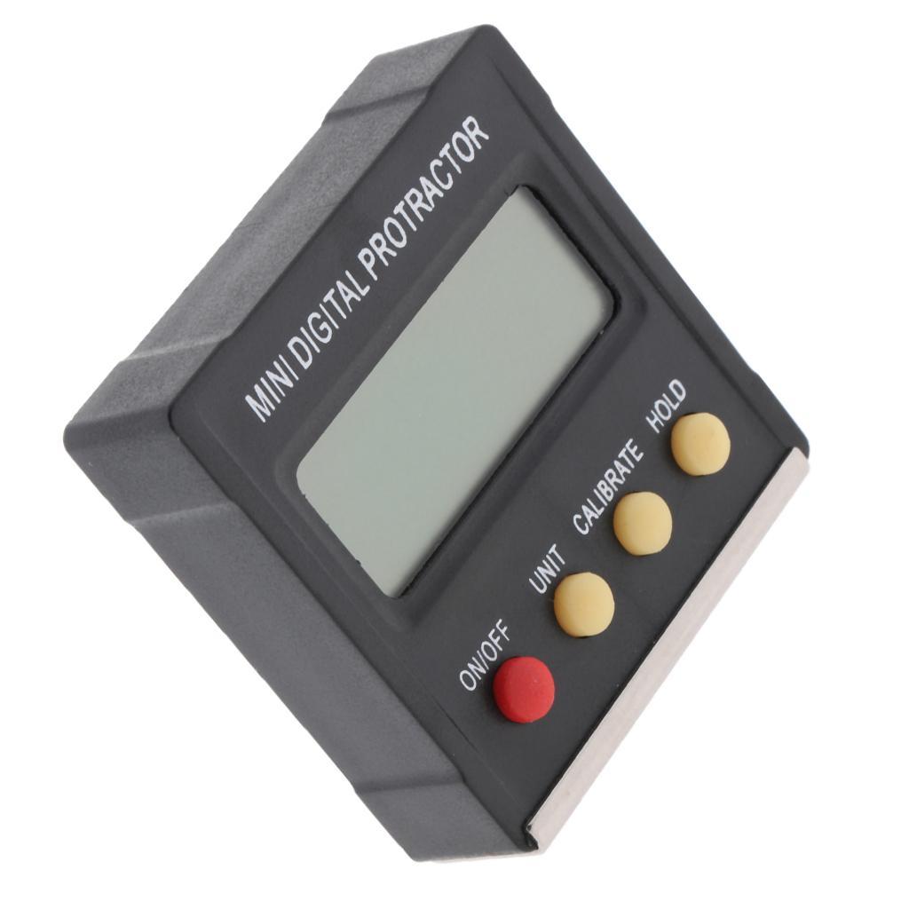 360Degree Mini Digital Protractor Inclinometer Electronic Level Box Magnetic