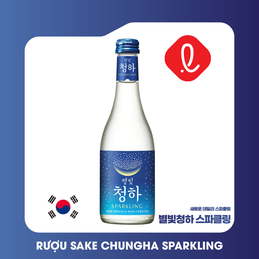 Rượu Sake Sparkling Chungha Starlight