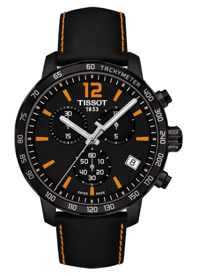 Đồng Hồ Nam Dây Da Tissot T095.417.36.057.00 (42mm) - Đen