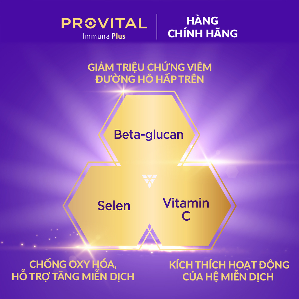 Bộ 2 Hộp sữa Provital Immuna Plus 480G - Giúp tăng cường hệ miễn dịch cho người trưởng thành và người lớn tuổi